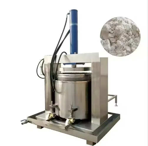 Macchina per pressione idraulica di manioca