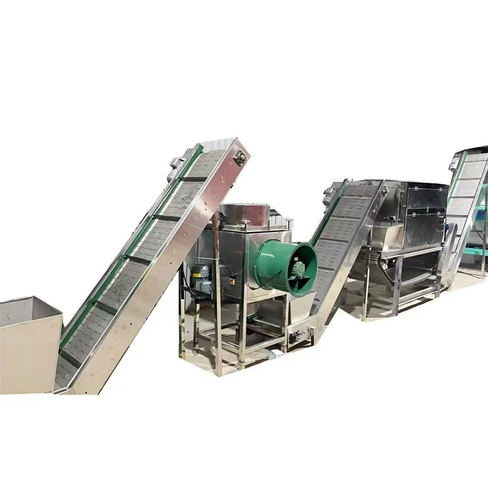 Linea di produzione di peeling all'aglio